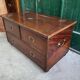 Mahogany and brass boat chest trunk the great pacific s fran