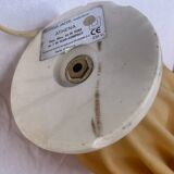 Draped plastic lamp