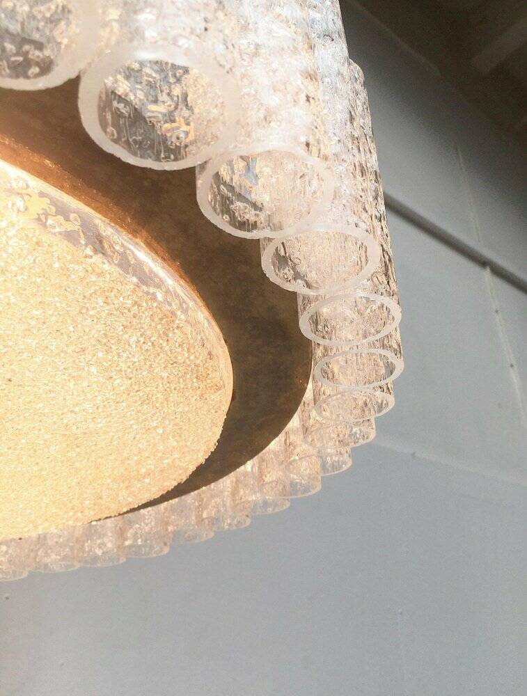 Large German chandelier from the mid-century by Doria Leuchten, 1960s.