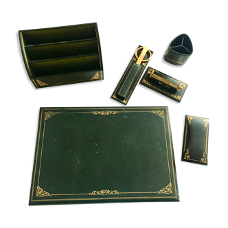 Parure de bureau en cuir Le Tanneur