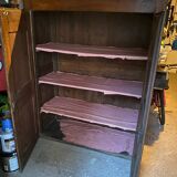 Antique wooden wardrobe