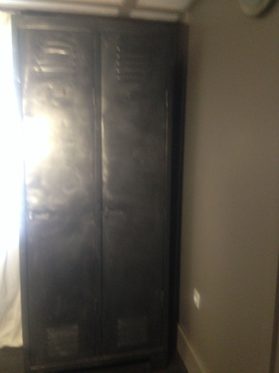 Metal wardrobe