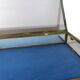 Showcase glass dome and gilded brass