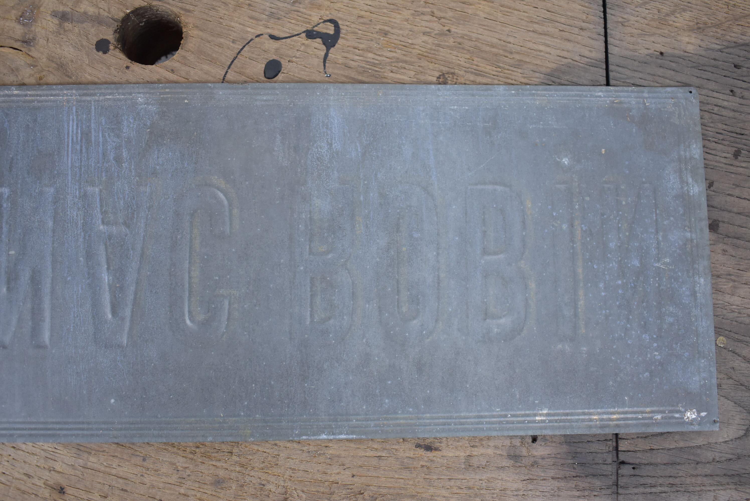 Robin Cognac advertising plate