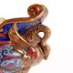 Antique jardinière in majolica Man. Santarelli Gualdo Tadini Italy 1920s