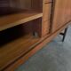 Small Scandinavian teak sideboard 1960s three drawers