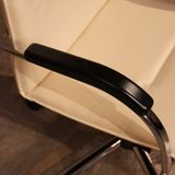 Adjustable office armchair