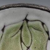 Beautiful vintage ceramic pocket emptying cup - vallauris maunier - no capron