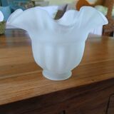 2 vintage tulip pendant lights