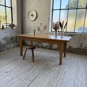 Table de ferme extensible en chêne massif