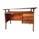 Bureau en bois du milieu du siècle
