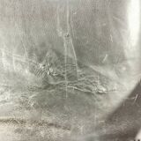 Antique 19th Century Restored British Colonial Plantation Chair Leather Seat