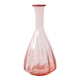 Vintage Pink Glass Decanter: Mid-Century Empoli Carafe, Italy 1930s