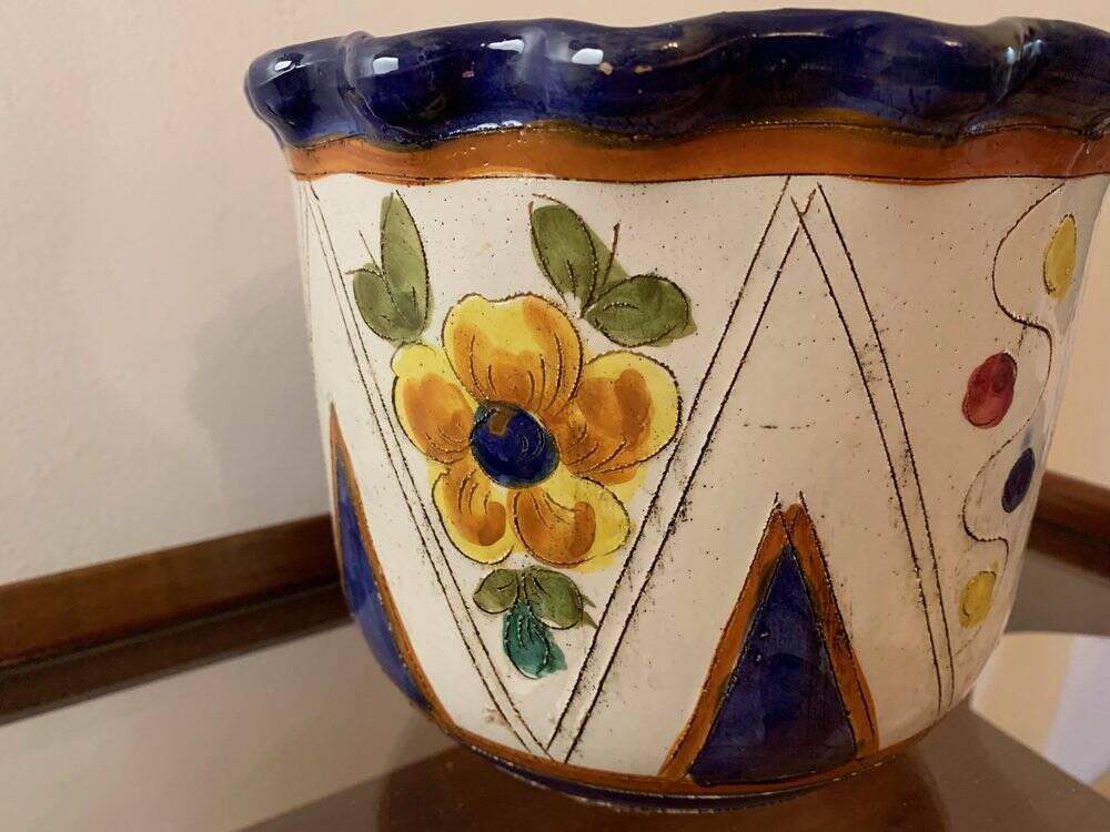 Ceramic pot, Spain, 1960s