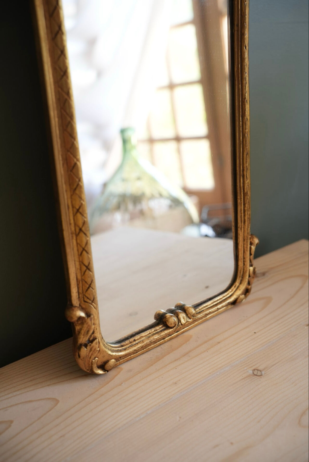 Miroir doré