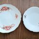 Two porcelain cake dishes