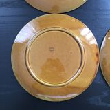 Lot de 4 assiettes de Gien