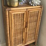 Rattan wall cabinet 82X48