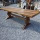 Table monastère en chêne massif,  243cm de L