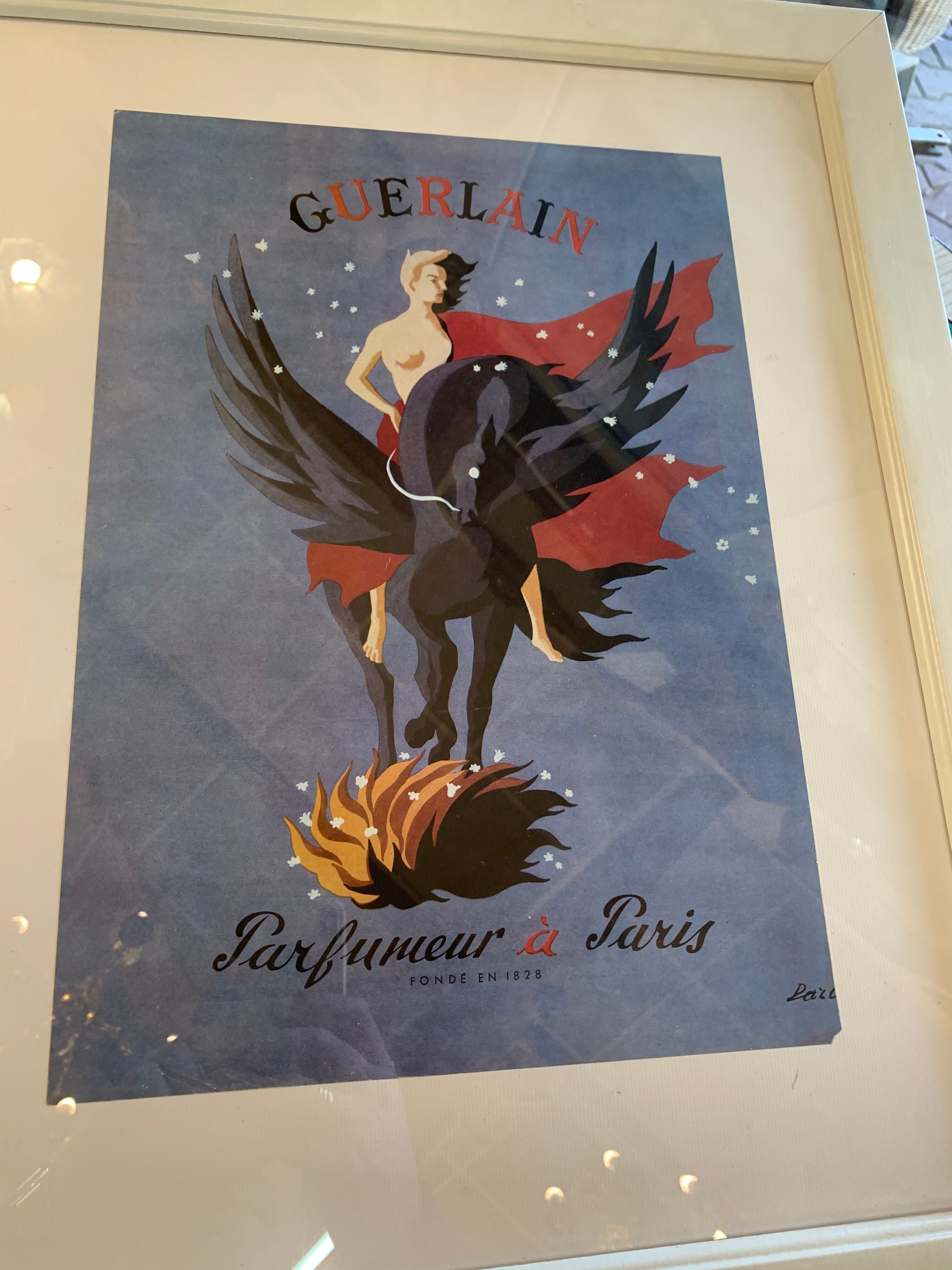 Gerlain advertising poster