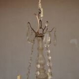 Chandelier pendants and garlands to 6 lights around 1900