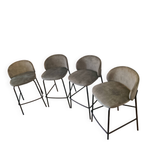 Lot 4 tabourets bar BoConcept Princeton, design Morten Georgsen N