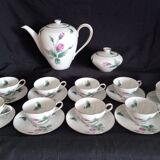KPM Krister porcelain coffee service for 9 people, Germany