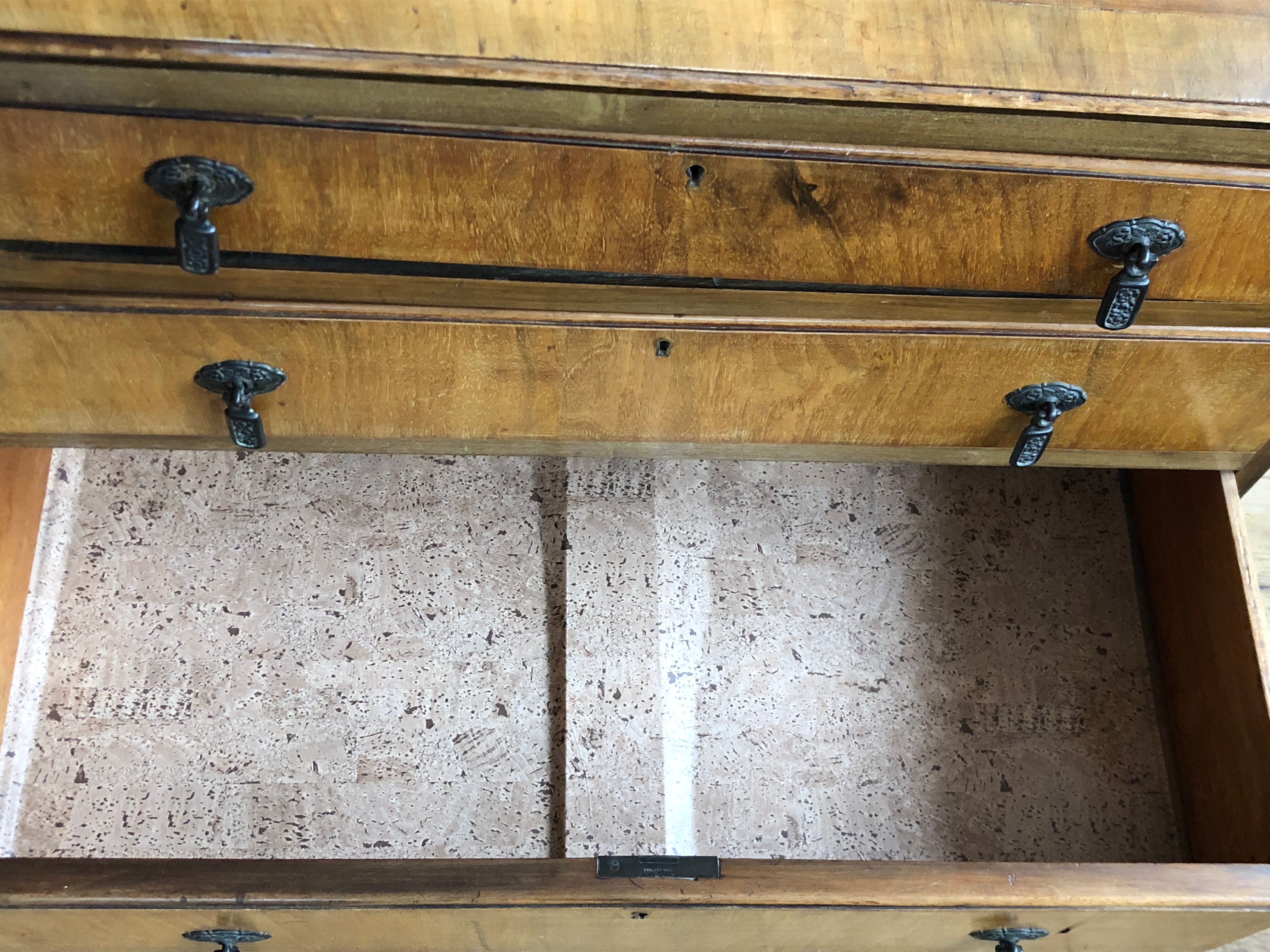 English secretary Chippendale style