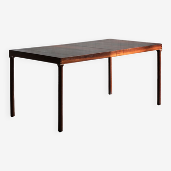 Extendable dining table in rosewood by Inger Klingenberg for Fristho, Dutch design, 1960s