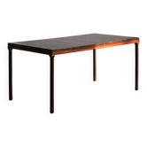 Extendable dining table in rosewood by Inger Klingenberg for Fristho, Dutch design, 1960s