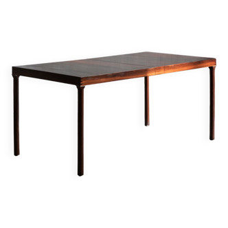 Extendable dining table in rosewood by Inger Klingenberg for Fristho, Dutch design, 1960s