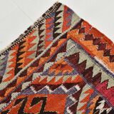 3x10 Vintage Persian Kilim Runner Rug, 97x299Cm