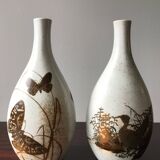 Scandinavian ceramic vases by Nils Thorsson for Royal Copenhagen, 1960s