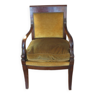 Fauteuil Empire 19ème siècle