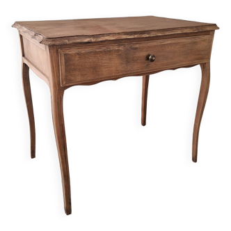 Bureau console en bois