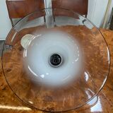 Cinea pendant lamp, Leucos workshop, Murano glass, Giusto Toso design, Italy, circa 1970.