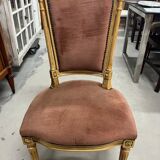 Set of 2 armchairs & 4 velvet chairs