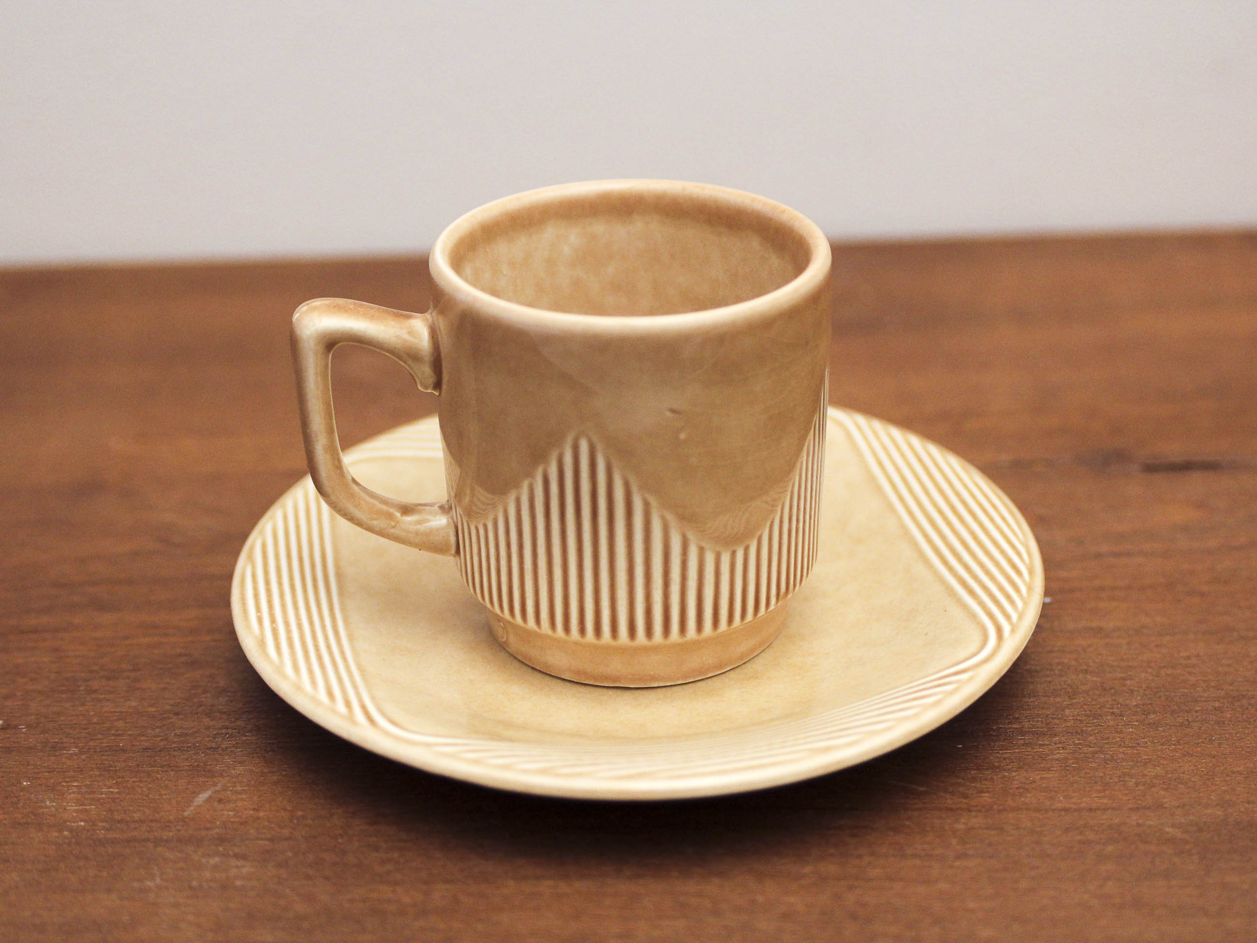 4 Espresso cups and saucers Pagnossin Italy