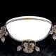 Art Deco wall sconce, wrought iron and alabaster – France, circa 1920