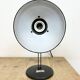 Vintage black enamel table photo lamp, 1950s