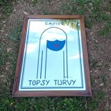 Advertising mirror