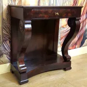 Empire-style console – Mahogany – 1 drawer – 19th century