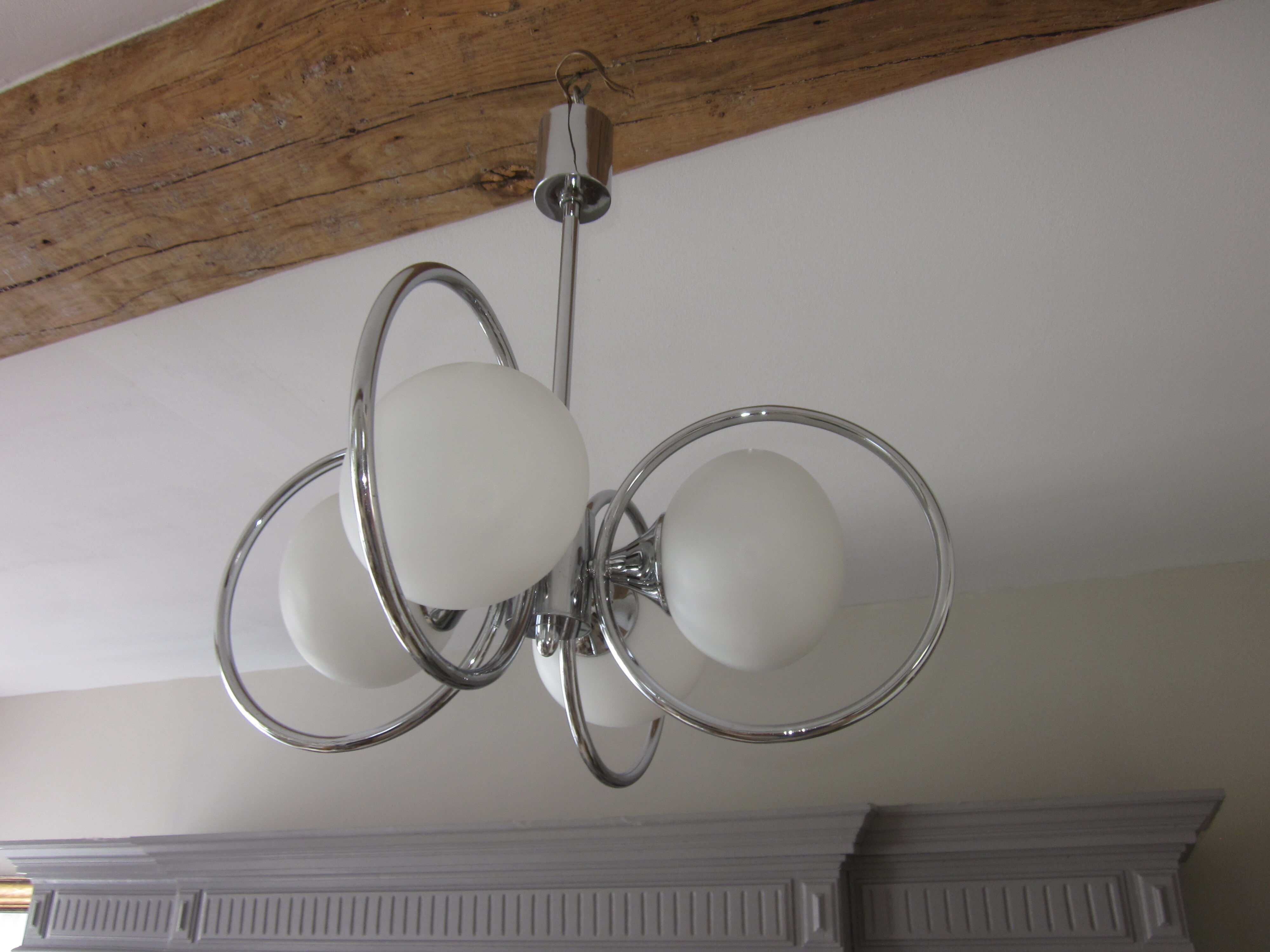 Chandelier years 70s sputnik