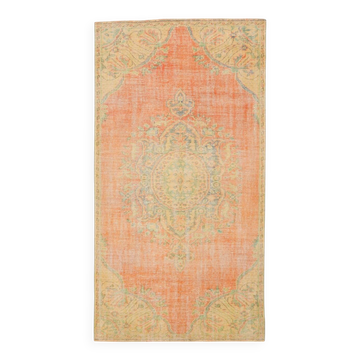Tapis Oushak vintage fait main