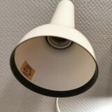 2 wall lamps, Schmidt's lampe design, Denmark early 1980s by Hans Schmidt