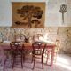 Table de ferme terracotta