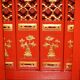 Armoire Chinoise Vintage à Toit Pagode, Très Décorative