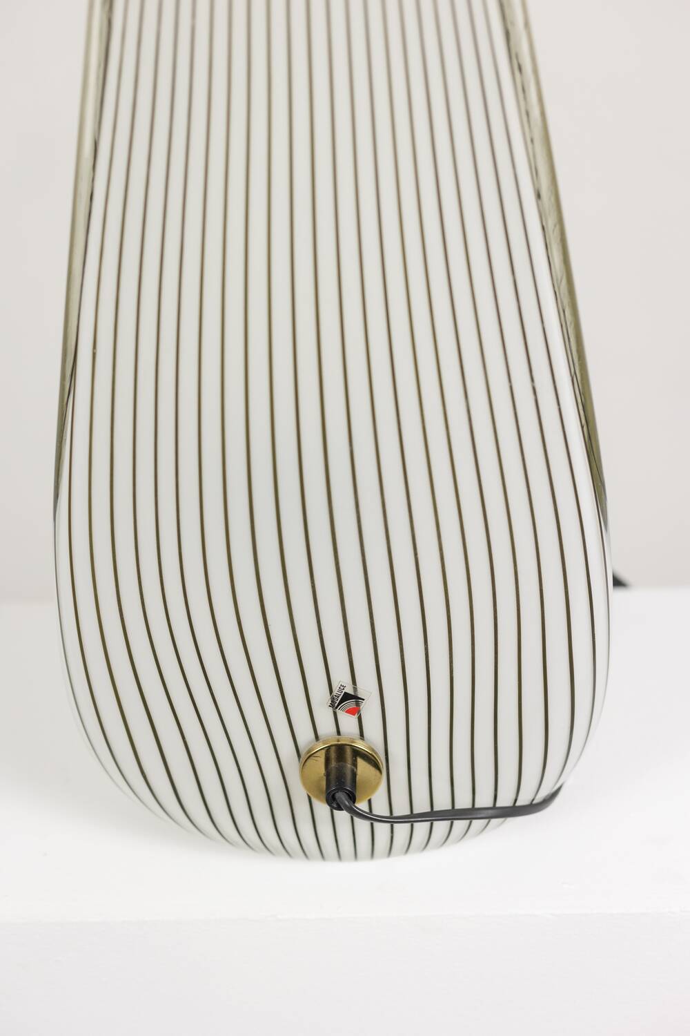 Lino Tagliapietra. Cone lamp in Murano glass. Italy 1970s.