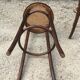 Paire tabourets de bar Thonet
