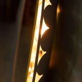 Organic mirror Space Age 1970s Hillebrand